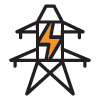 Electricity Infrastructure market icon